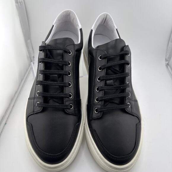 ALPHAKILO Men\'s‎ Grady Sneaker Black/White $295 High quality Size 10.5 NEW main image 8